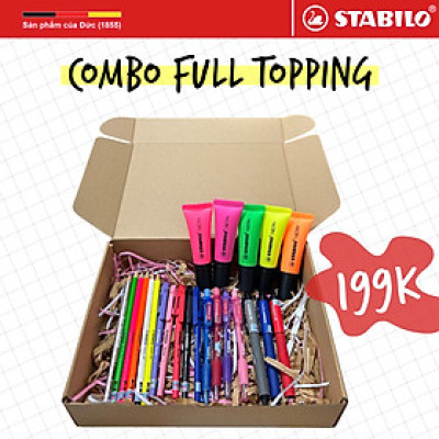 [GIÁ SỐC 199K] Combo TÙM LUM 11 món sản phẩm STABILO