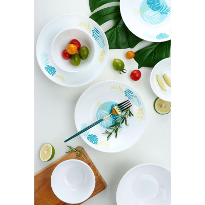 Đĩa Sâu Thuỷ Tinh Luminarc Diwali Hiwaii 20cm - V4922