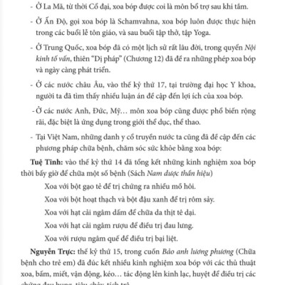 Xoa Bóp (Tái Bản 2022)