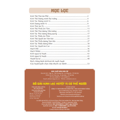 Sách - Đồ giải kinh lạc huyệt vị cơ thể (bìa mềm)