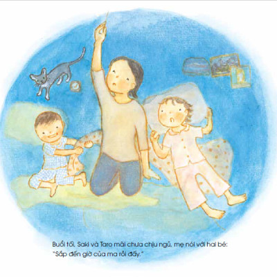 Tranh Truyện Ehon Nhật Bản - Chuyện Của Sakupi Và Taropo - Một Ngày Của Gia Đình Ma (Dành Cho Trẻ Từ 3 - 6 Tuổi) (Tái Bản 2023)