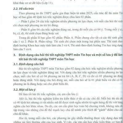 Ôn Luyện Trắc Nghiệm Thi Tốt Nghiệp Trung Học Phổ Thông (năm 2025) Môn Tin Học - Kiều Phương Thuỳ chủ biên, Nguyễn Trung Khánh, Nguyễn Xuân Khuê, Lê Thị Tú Kiên, Phạm Thị Lan…