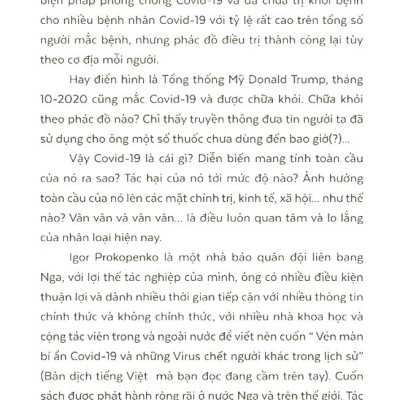 Vén Màn Bí Ẩn Covid-19 - Và Những Virus Chết Người Khác Trong Lịch Sử