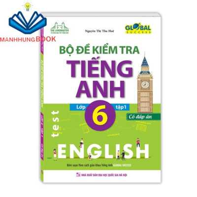 Sách - Combo 3c Luyện chuyên sâu ngữ pháp và từ vựng & bài tập tiếng anh & bộ đề kiểm tra tiếng anh lớp 6 tập 1