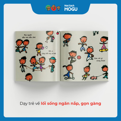 Ehon - Phát triển sáng tạo - Cái bàn là cái bàn - cho bé 3-6 tuổi