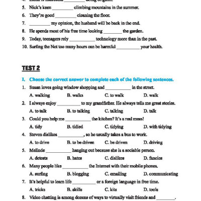 Global Success - Bộ Đề Kiểm Tra Tiếng Anh Lớp 8 - Tập 1 (Có Đáp Án)