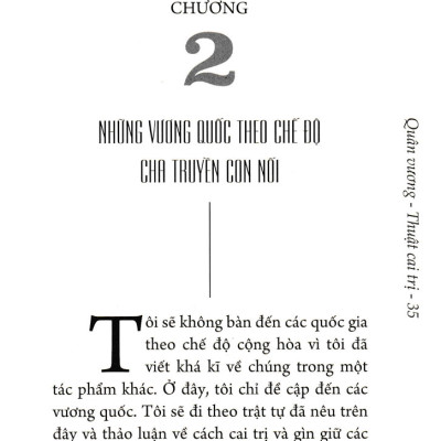 Quân Vương - Thuật Cai Trị (Sbooks)