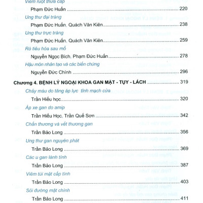 Bệnh Học Ngoại Khoa Tiêu Hóa  (Dùng cho đào tạo sau đại học)