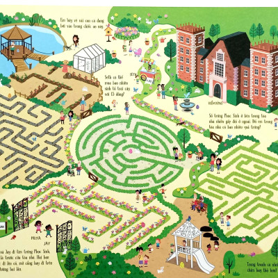 Cuốn Sách Khổng Lồ Về Trò Chơi Tư Duy - Holiday Activity Pad (Tái Bản 2023)