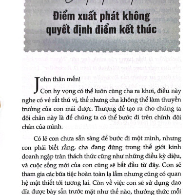 Sách 38 Bức Thư Rockefeller Gửi Cho Con Trai