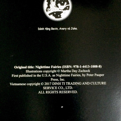 Sách Chiếu Bóng - Bedtime Shadow - Truyện Kể Trên Tường - Những Nàng Tiên Đêm