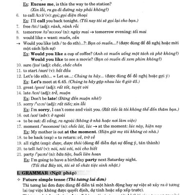 Hướng Dẫn Học Tốt Tiếng Anh 7