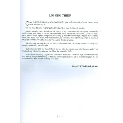 Phương Thang Y Học Cổ Truyền