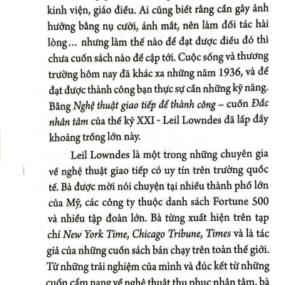 Nghệ Thuật Giao Tiếp Để Thành Công (Tái Bản 2019)