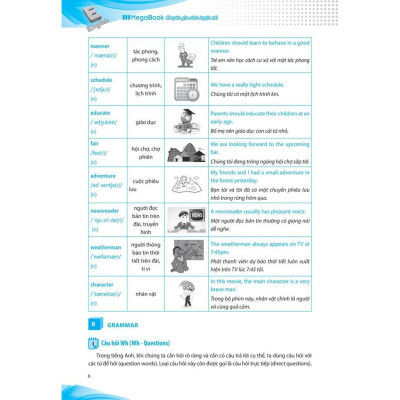 Sách - Luyện Chuyên Sâu Ngữ Pháp Và Bài Tập Tiếng Anh Lớp 6 - Tập 2 - Megabook