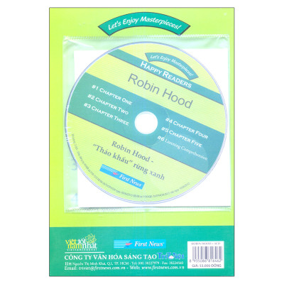 Happy Reader - Robin Hood "Thảo Khấu" Rừng Xanh (Kèm 1CD - Tái Bản 2017)