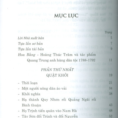 Quang Trung Anh Hùng Dân Tộc (1788-1792) - Hoa Bằng (Hoàng Thúc Trâm) 