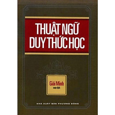 Sách - Thuật Ngữ Duy Thức Học - Văn Thành Book