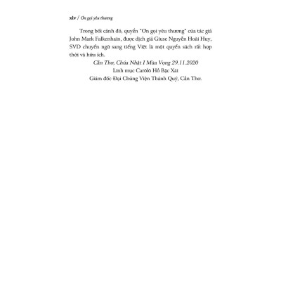 Sách - Ơn Gọi Yêu Thương - Bayard Việt Nam