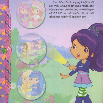 Cô Bé Bánh Dâu- 1000 Đề Can Lấp Lánh - Tập 4