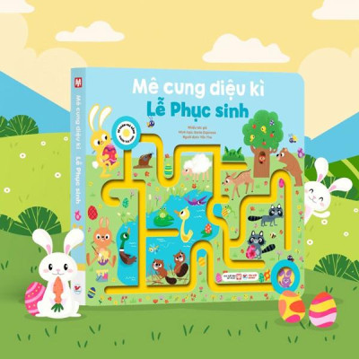 Sách - Mê Cung Diệu Kì - Lễ Phục Sinh - Bìa Cứng