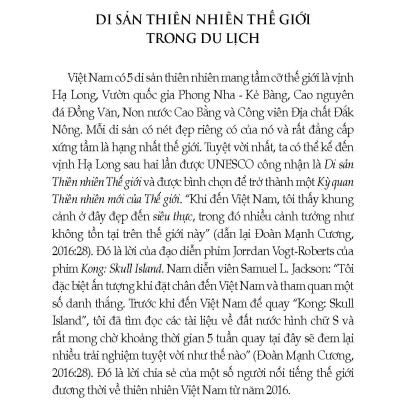 Du Lịch Việt Nam Qua Các Di Sản Thế Giới Được UNESCO Công Nhận (Tái bản 2025)