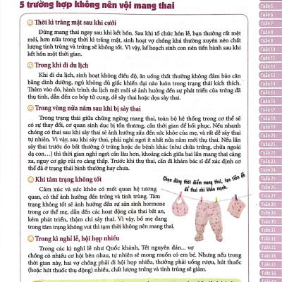 Mang Thai Thành Công - 280 Ngày Mỗi Ngày Đọc 1 Trang