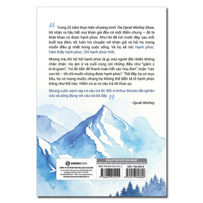 Sách - Nghệ Thuật Sống Hạnh Phúc Dưới Góc Nhìn Khoa Học - Arthur C. Brooks & Oprah Winfrey - Saigon Books
