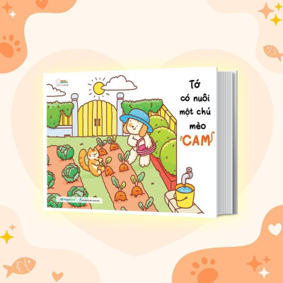 Sách - Tớ Có Nuôi Một Chú Mèo Cam - Megabook