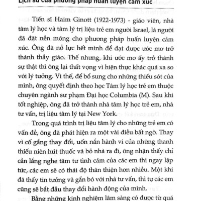 Huấn Luyện Cảm Xúc Để Con Trẻ Phát Triển Toàn Diện