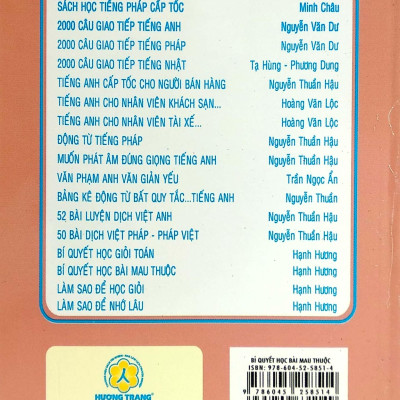 Bí Quyết Học Bài Mau Thuộc