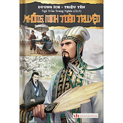 Sách - Khổng Minh Toàn Truyện - Bìa Cứng - Khang Việt Book