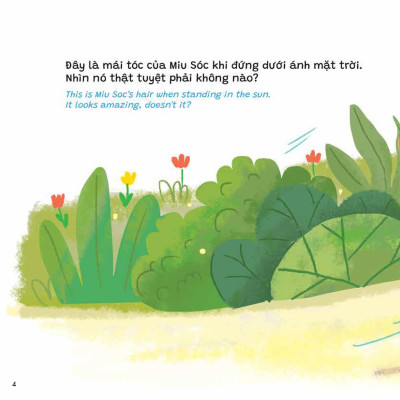 Truyện Kể Cho Miu Hiểu Chuyện - Con Ghét Gội Đầu (Song Ngữ Việt-Anh)