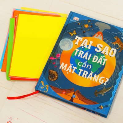 Sách Kiến Thức Bách Khoa - Tại sao Trái Đất cần Mặt Trăng (Bìa mềm)