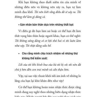 Sách Stop Overthinking - Sống Tự Do, Không Âu Lo - 7 Bước Loại Bỏ Suy Nghĩ Tiêu Cực Và Bắt Đầu Suy Nghĩ Tích Cực