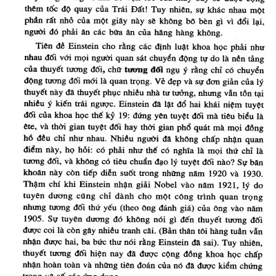Vũ Trụ Trong Vỏ Hạt Dẻ - TRE