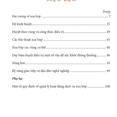 Xoa Bóp (Tái Bản 2022)