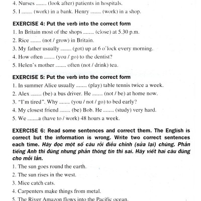 400 Bài Tập Tiếng Anh Chọn Lọc Lớp 8