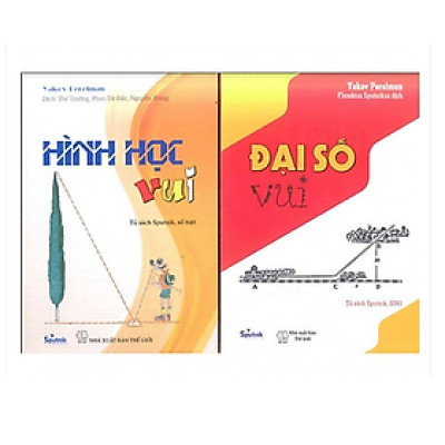 Sách - Toán Học Vui ( Hình Học Vui + Đại Số Vui)