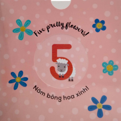 Sách Tương Tác - Count With Me - Tớ Tập Đếm (Song Ngữ Anh Việt)