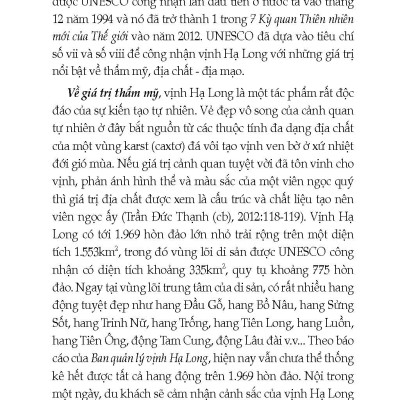 Du Lịch Việt Nam Qua Các Di Sản Thế Giới Được UNESCO Công Nhận (Tái bản 2025)