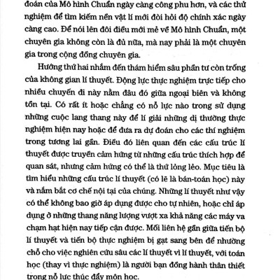 Tại Sao Lí Thuyết Dây?