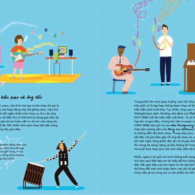 Sách Lịch Sử Âm Nhạc Cho Trẻ Em | Bách Khoa Toàn Thư | Sách Bách Khoa Tri Thức Cho Trẻ Em | San Hô Books