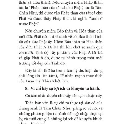 Thực Hành Theo Luận Đại Thừa Khởi Tín