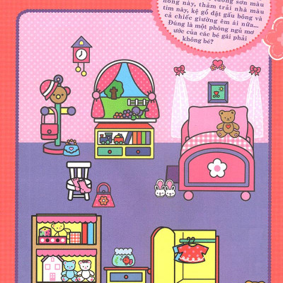 Hello Kitty - Bộ Sưu Tập 1000 Đề Can - Thế Giới Ngọt Ngào