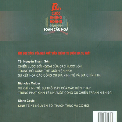 BẢY CUỘC KHỦNG HOẢNG ĐỊNH HÌNH TOÀN CẦU HÓA - Harold James - Tuấn Trung dịch - NXB Chính trị quốc gia sự thật