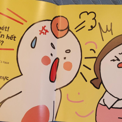 Sách Ehon Miu Bé Nhỏ Phần 3 Song Ngữ - Đừng La Hét Nhé