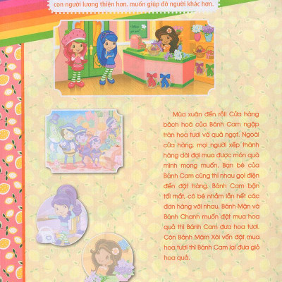 Cô Bé Bánh Dâu- 1000 Đề Can Lấp Lánh - Tập 4