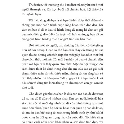 Giáo Dục Giới Tính Cho Con Gái