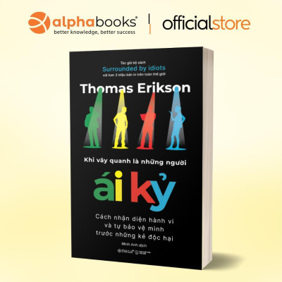 Sách - Khi Vây Quanh Là Những Người Ái Kỷ - Cách Nhận Diện Hành Vi Và Tự Bảo Vệ Mình Trước Những Kẻ Độc Hại - Alphabooks